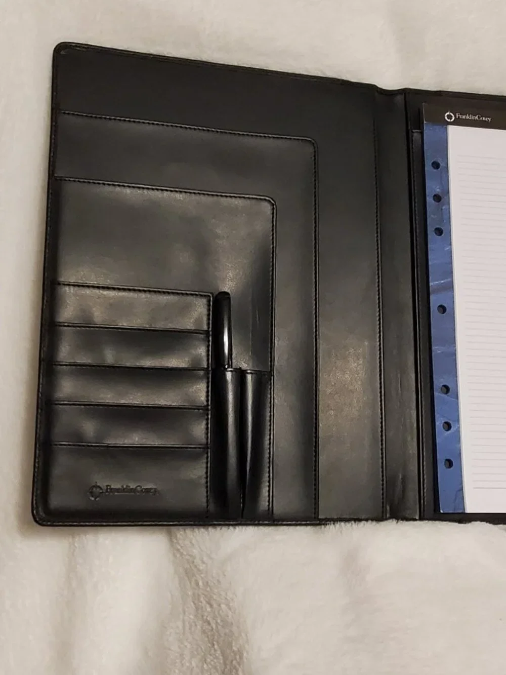 Franklin Covey Soft Leather Planner Portfolio EUC! *updated